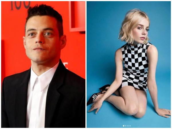 Rami Malek and Lucy Boynto (Image courtesy: Instagram)