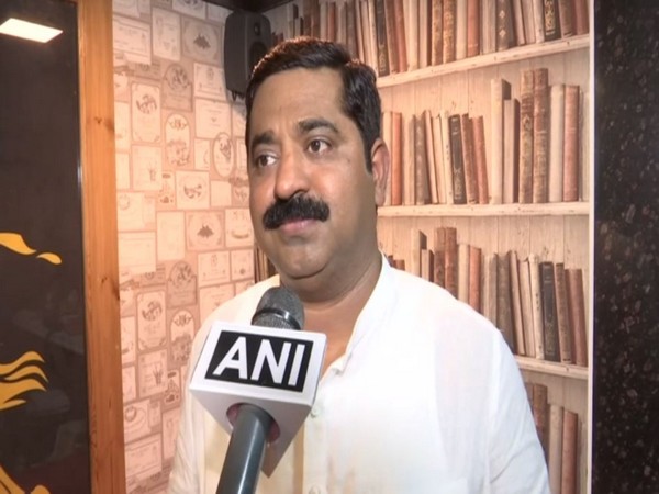 BJP leader Ram Kadam speaking to ANI in Mumbai on Tuesday. Photo/ANI