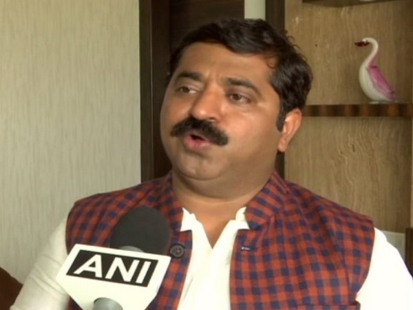 BJP leader Ram Kadam talking to ANI in Mumbai on Wednesday 