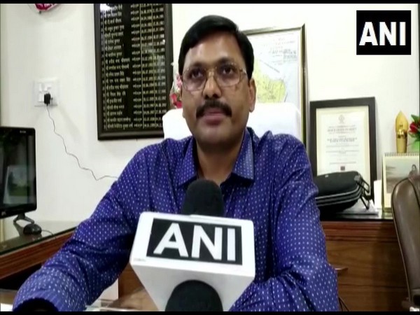 Rampur DM Aunjaneya Kumar talking to ANI in Rampur on Thursday 