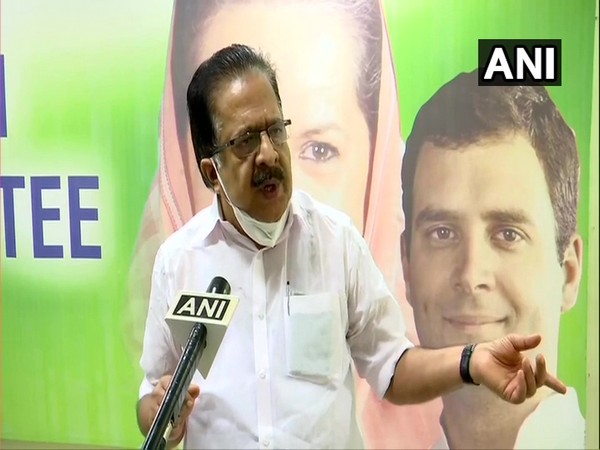 Kerala Leader of Opposition Ramesh Chennithala speaking to ANI on Friday. (Photo/ANI)