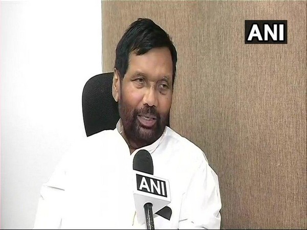 Ram Vilas Paswan talking to ANI (File Picture)