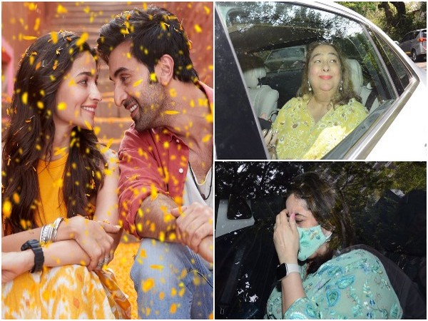 Ranbir Kapoor, Alia Bhatt, Rima Jain and Nitasha Nanda (Image source: Twitter)