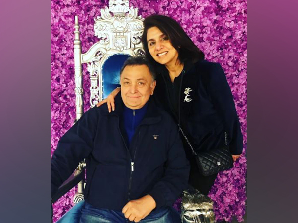 Neetu Kapoor and late Rishi Kapoor (Image source: Twitter)