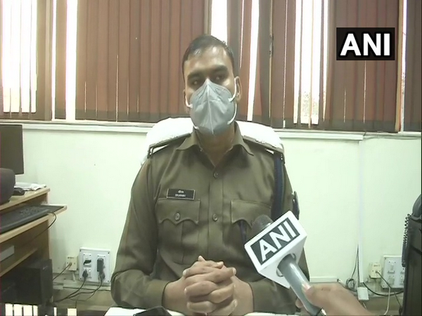 SP Saurabh speaking to ANI in Ranchi on Thursday. 