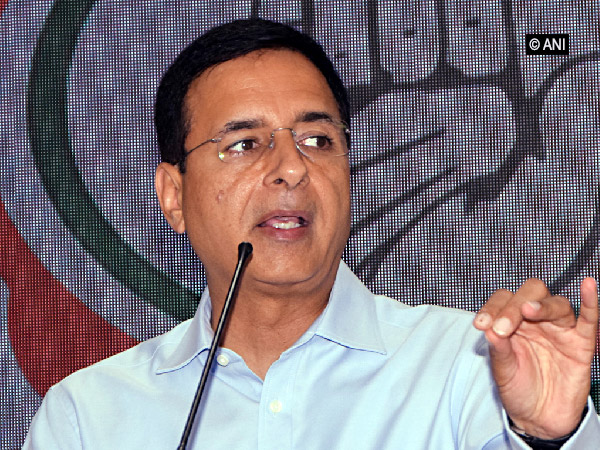 Congress spokesperson Randeep Singh Surjewala