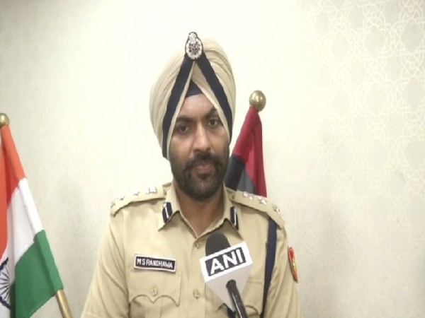 DCP Central Delhi MS Randhawa speaking to ANI in New Delhi on Thursday. Photo/ANI