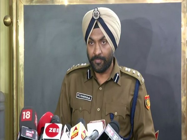 Delhi Police PRO MS Randhawa speaking to reporters on Thursday in Delhi. Photo/ANI