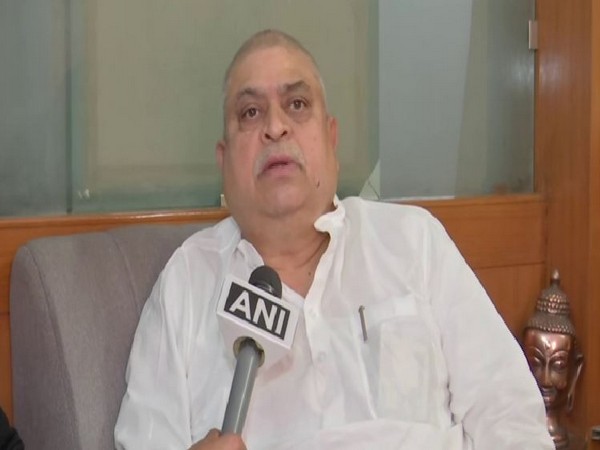 BJP leader Ramchander Rao speaking to ANI in Hyderabad on Wednesday. (Photo/ANI)