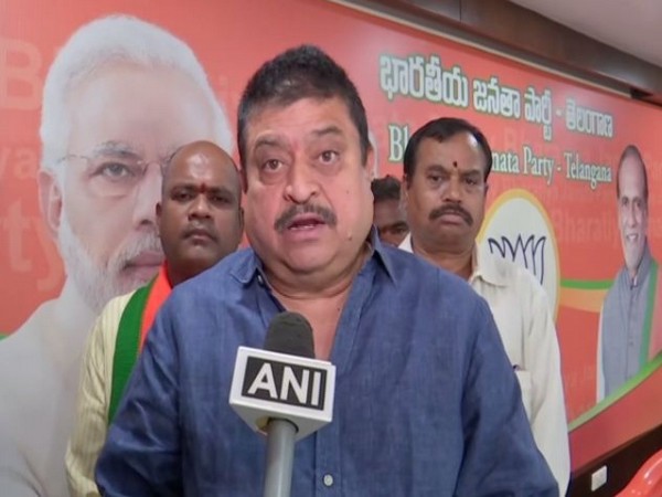 Ramchander Rao, tallking to ANI at Hyderabad on Wednesday 