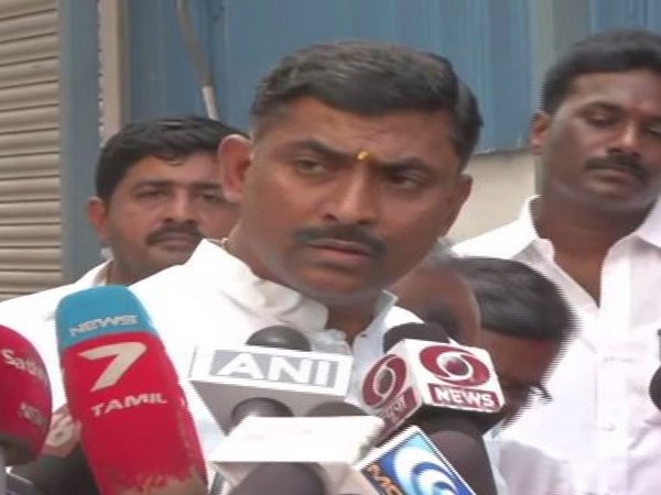 BJP National general secretary Muralidhar Rao talking to reporters in Chennai on Friday 