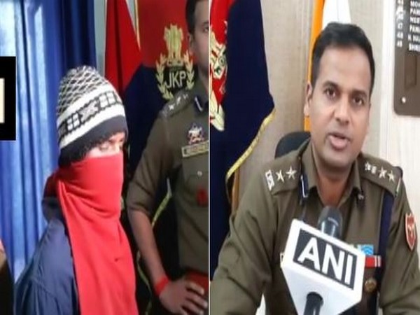 The rape accused (l) and Kathua SSP Dr Shailendra Mishra (Photo/ANI)
