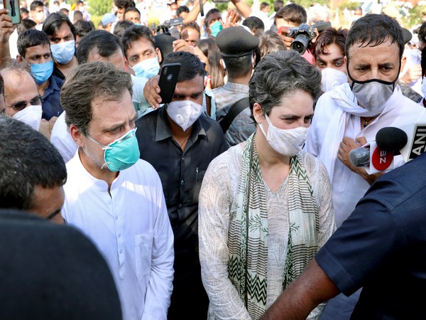 Congress leaders Rahul Gandhi and Priyanka Gandhi Vadra
