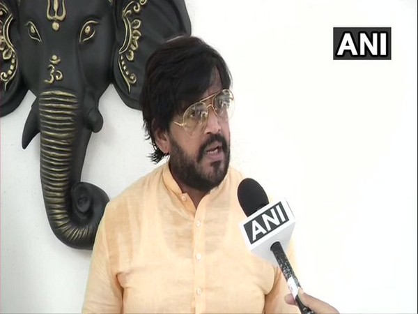 Bhojpuri actor and BJP Member of Parliament Lok Sabha, Ravi Kishan speaks to ANI in New Delhi on Tuesday. [Photo/ANI]