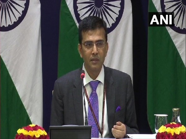 External Affairs Ministry Spokesperson Raveesh Kumar. (File photo)