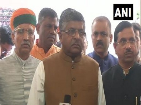 Union Minister Ravi Shankar Prasad. Photo/ANI