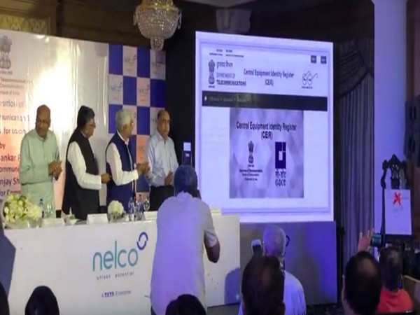    Communications Minister Ravi Shankar Prasad at the launch of CEIR system in New Delhi on Monday