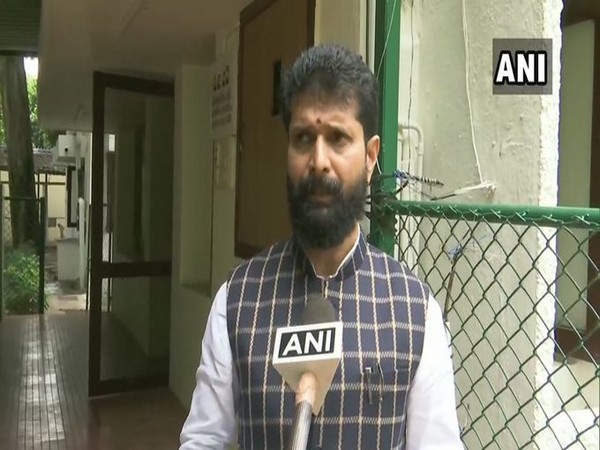 Karnataka Minister CT Ravi speaking to ANI in Bengaluru on Wednesday. [Photo/ANI]