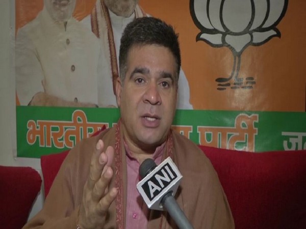 J-K BJP president Ravinder Raina on Saturday. Photo/ANI