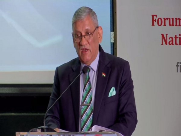 Army Chief General Bipin Rawat speaking at an event in Mumbai on Saturday. Photo/ANI