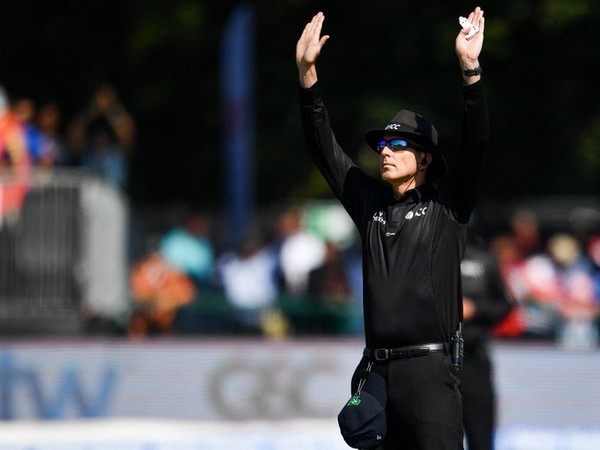 Irish umpire Roland Black (Image source: Cricket Ireland's Twitter)