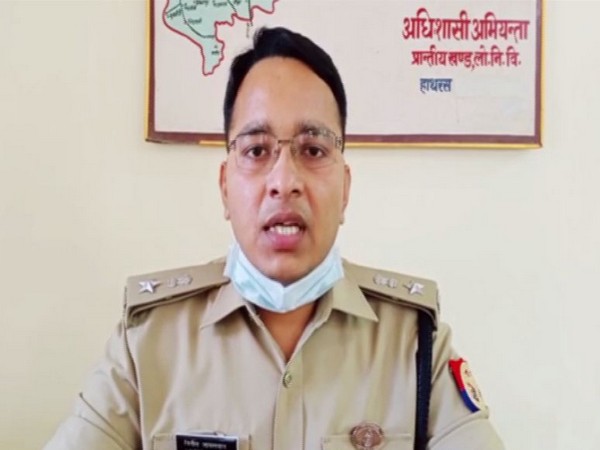 Hathras SP Vineet Jaiswal (Photo/ANI)