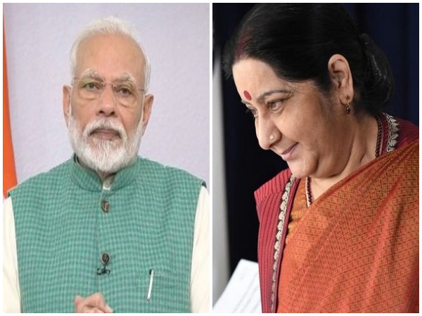 Prime Minister Narendra Modi and former External Affairs Minister Sushma Swaraj