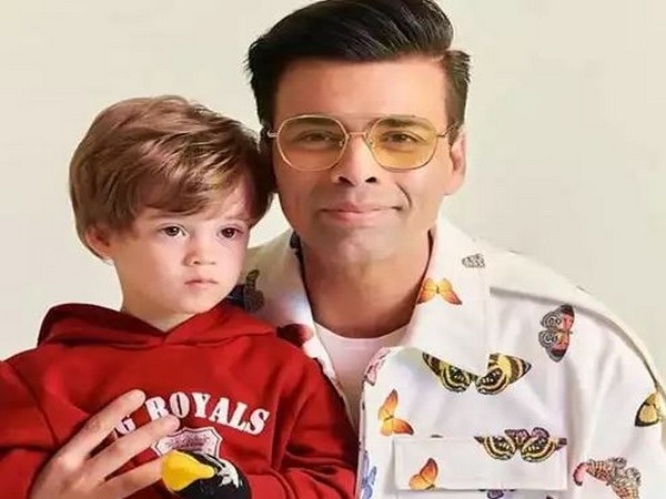 Karan Johar with son Yash Johar (Image source: Instagram)