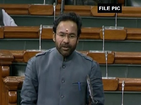 Union Minister of State for Home Affairs G Kishan Reddy (file photo)