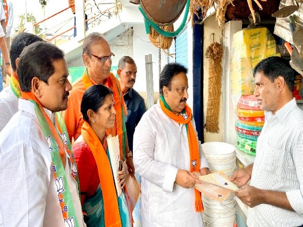 Former MP AP Jithender Reddy in Mahabubnagar, Telangana on Wednesday.