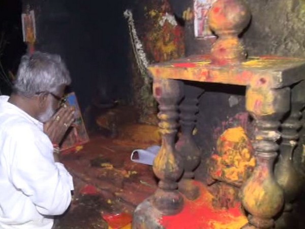 Y. V. Subba Reddy at Tirumala Balaji Temple on Saturday. Photo/(ANI)