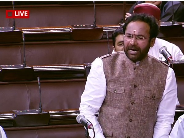MoS Home Affairs, G Kishan Reddy in Rajya Sabha on Wednesday 