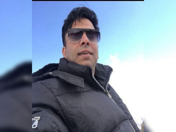 Rehan, the owner of the building where the fire broke out on Sunday in New Delhi.