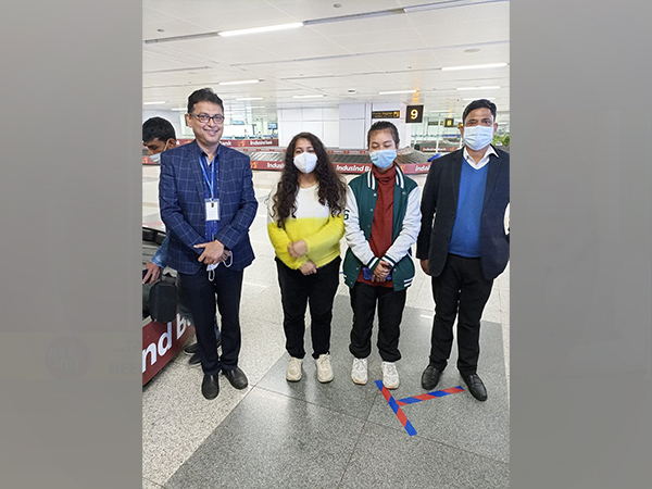 Six Assamese students arrive safely in India from Ukraine (Photo:ANI)