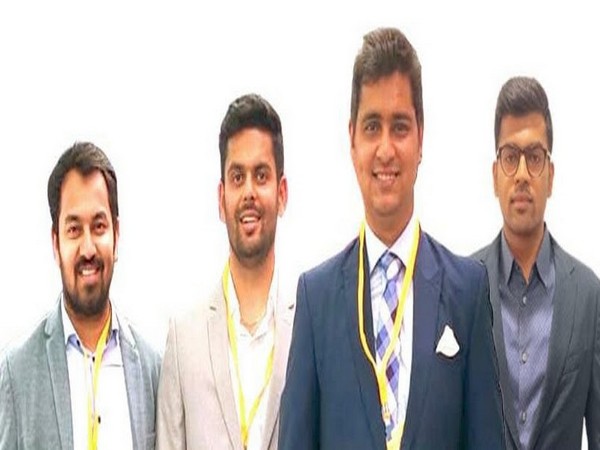 From L to R:  Rishabh Golchha, Arpit Parakh, Aniket Bharadia, Harshit Agrawal