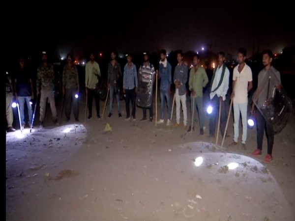 Visual of forest department team (Photo/ANI) 