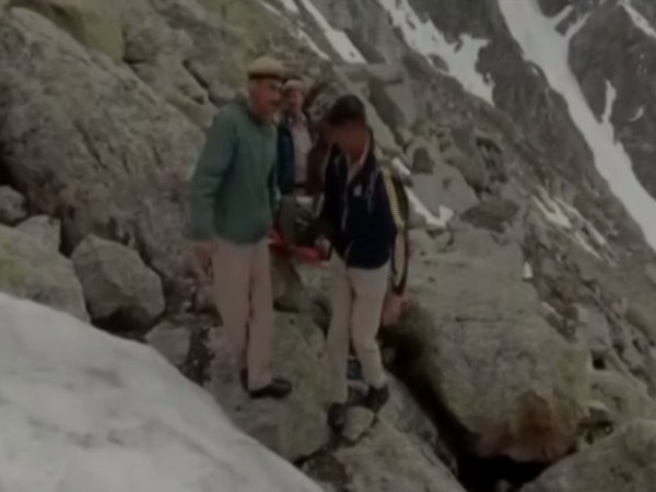 Quick Response team during the rescue operation of trekkers on Wednesday