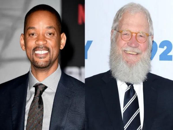 Will Smith and David Letterman (Image source: Twitter)