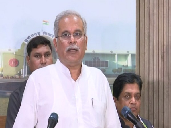 Chhattisgarh CM Bhupesh Baghel (Photo/ANI)