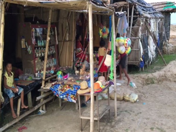 A shop at East Midnapore's coastal area (Photo/ANI)