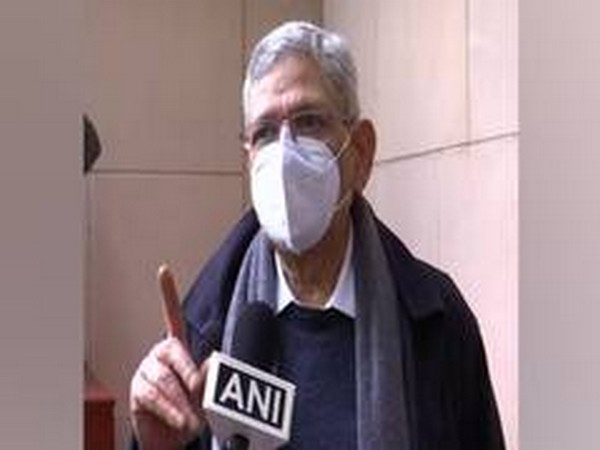 CPI-M general secretary Sitaram Yechury speaking to ANI 
