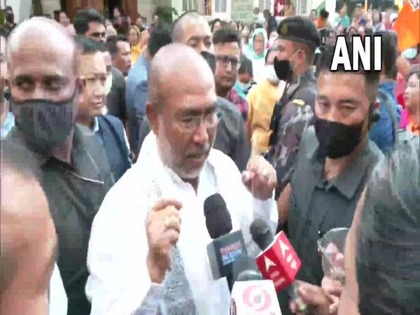 Manipur Chief Minister N Biren Singh (Photo/ANI)