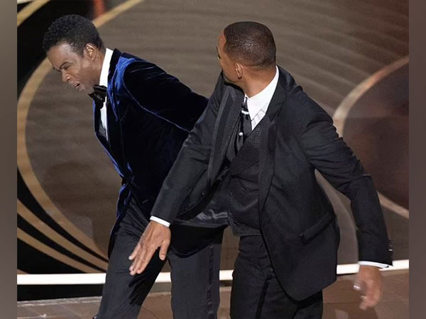 Will Smith slapped Chris Rock onstage (Image Source: Twitter)