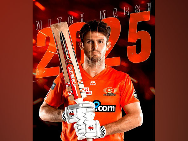 Australian all-rounder Mitchell Marsh  (Image: Perth Scorchers' Twitter)