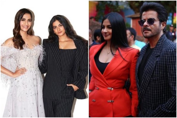 Sonam Kapoor, Rhea Kappor and Anil Kapoor, Image courtesy: Instagram
