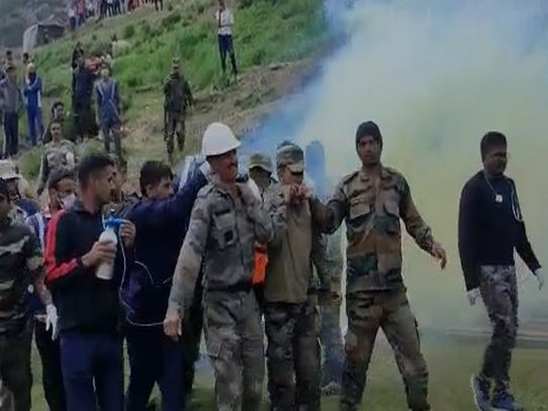 Visuals from the spot (Photo/ANI)