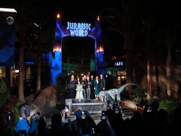 The opening of Jurassic World – The Ride
