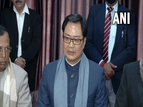 Union Law Minister Kiren Rijiju (file photo)