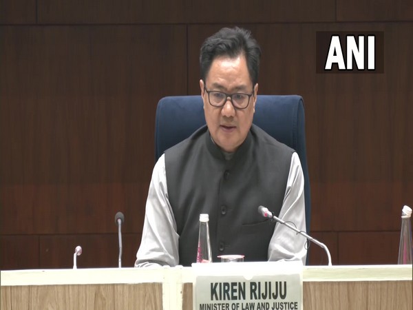 Union Law Minister Kiren Rijiju (Photo/ANI) 