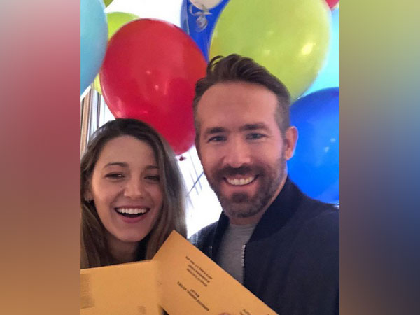 Blake Lively with Ryan Reynolds (Image courtesy: Instagram)
